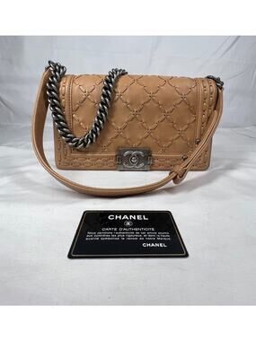 Chanel -Rare Limited Edition- Paris-Dallas Whipstitch Boy Flap Bag SPB-CA 364573